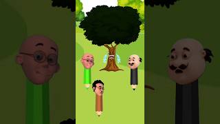 मोटू पतलू और जादूई पेड़ 🌳 Cartoontiktokbhoottuni shorts cartoon funny [upl. by Ylim837]