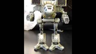 MechWarrior  Timber WolfMad Cat Paper Model [upl. by Latsyrhk404]