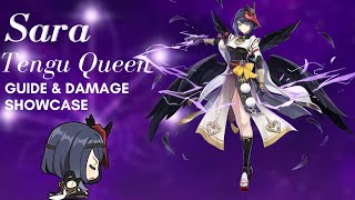 Kujou Sara Guide and Damage Showcase  Genshin Impact [upl. by Azar]