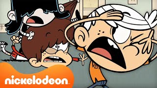 Loud House  Todas as Brigas de Família de The Loud House  Nickelodeon em Português [upl. by Lindsey]