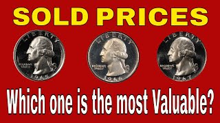 SMS 1965 1966 1967 rare quarters worth money Which one is the most valuable [upl. by Oremodlab]