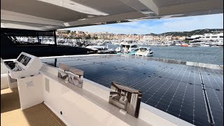 2022 SILENT 60 Catamaran review Cannes Yacht Festival [upl. by Walton408]