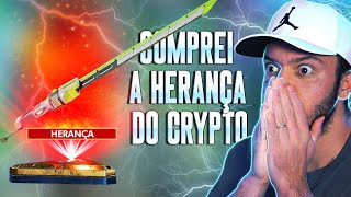 EVENTO WARRIORS Avaliando TODOS COSMÉTICOS e comprando a HERANÇA DO CRYPTO  APEX LEGENDS [upl. by Gavette]