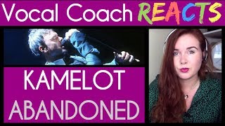 Vocal Coach reacts to Kamelot  Abandoned Live [upl. by Anitsenre]