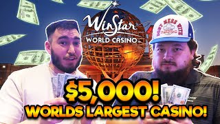 Insane GAMBLING SESH At The Worlds LARGEST Casino Part 2 [upl. by Annahavas339]