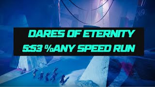 Dares Of Eternity Speedrun any in 553 [upl. by Nauhs7]