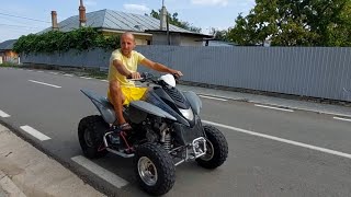 Am scos Atvul Dinli 801 350cc fuge de rupe💥 [upl. by Anilatsyrc]