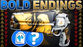 How Good is Bold Endings Stasis Heavy Burst Hand Cannon  Destiny 2 The Final Shape [upl. by Northey]