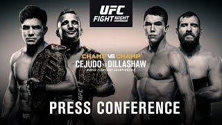 UFC Fight Night Brooklyn Prefight Press Conference [upl. by Rickert]