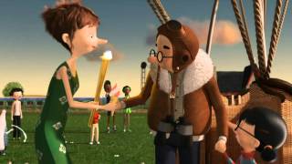 Lloyds TSB cinema ad  The Journey to London 2012 [upl. by Neron767]