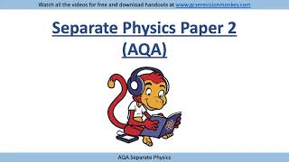 2024 Exam AQA Separate Triple Physics Paper 2 [upl. by Venezia]