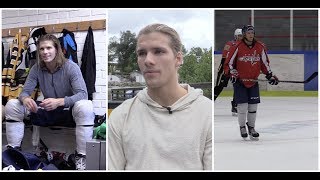 HockeyNewsse träffar Axel Jonsson Fjällby [upl. by Langer]