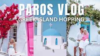 Paros Travel Vlog  Island hopping in GREECE [upl. by Adnilema]