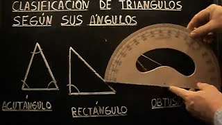 Clasificación de Triángulos Según sus Ángulos [upl. by Fitzhugh]