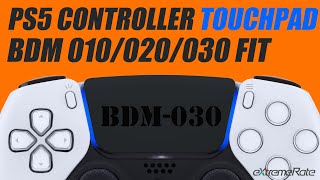 eXtremeRate PS5 BDM030 Controller Touchpad Installation Guide  BDM 010  020  030 Compatible [upl. by Leonora]