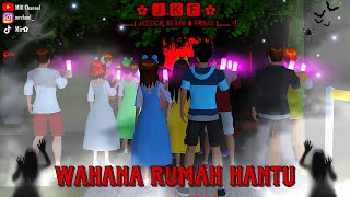 ✿𝙹𝙺𝙵✿  Serunya Wahana Rumah Hantu 👻  Drama Sakura School Simulator  mirchannel [upl. by Aninotna231]