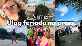 VLOG MEU FERIADO DE PÁSCOA FIM DE NA PRAIA COM A FAMÍLIA LAZER E DESCANSO… vlog summer verão [upl. by Nove]