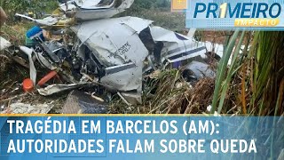 Tragédia em Barcelos saiba quem são as vítimas da queda de avião  Primeiro Impacto 180923 [upl. by Hahsi]