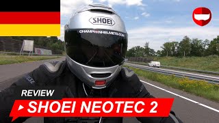 Shoei Neotec 2 Straßentest  ChampionHelmetscom [upl. by Barby545]