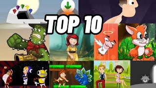 Top 10  Nostalgic Friv Games [upl. by Shetrit361]