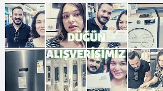 BEYAZ EŞYA VE MOBİLYALARIMIZI BİRLİKTE ALIYORUZ  Evlilik Hazırlığı  BOSCH beyazeşya mobilya [upl. by Annayi]