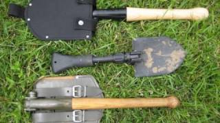 Gerber Gorge vs Cold Steel Spetsnaz Shovel  Urban Survival [upl. by Silberman]