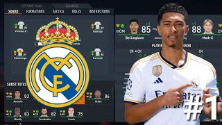 BELLINGHAM FIFA 23 CAREER WITH REAL MADRID 1 [upl. by Vere]