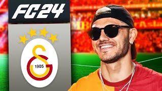 ŞAMPİYON GALATASARAY ile TÜM KUPALARI KAZANMAYA ÇALIŞTIM  FC 24 REBUILD  KARİYER MODU [upl. by Ahtenek895]