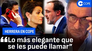 quotEscoriaquot Herrera reacciona a la contundente definición que hacen del PSOE en UPN [upl. by Rhpotsirhc]