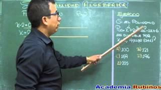 DIVISIBILIDAD ALGEBRAICAEJERCICIO RESUELTO [upl. by Eigla]