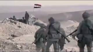 SYRIAHEAVY BATTLEFOOTAGE OF THE RUSSIAN SSO WITH ISIS ON UQAYRIBAT IN HAMA REPRESENTATION [upl. by Arte]