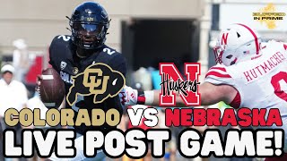 Live Post Game Colorado Vs Nebraska Recap [upl. by Aros]