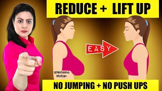 Reduce Breast Fat FAST Naturally🔥 Lose Breast Size in 10 Days  Easy Chest Breast Fat Loss Workout [upl. by Ashraf]