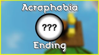 How to get quotAcrophobiaquot Ending in Easiest Game on Roblox [upl. by Ayojal372]