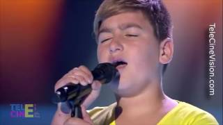 La Voz Kids 3 7  Dani Menorquin de 12 años interpreta quotListenquot de Beyonce Avance 310317 [upl. by Nimoynib42]