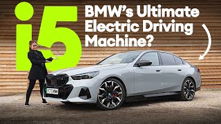 FIRST UK DRIVE BMW i5 The Ultimate Electric Driving Machine  Electrifying [upl. by Innes168]