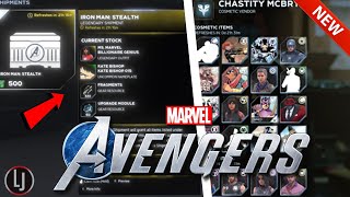 Marvel’s Avengers  NEW Cosmetics Rework amp Shipments FEATURES Explained [upl. by Aviva]