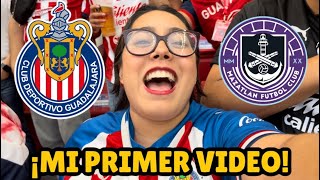 CHIVAS vs MAZATLÁN 20 ¡MI PRIMER VIDEO de YOUTUBE y GANAMOS [upl. by Eiramanna]