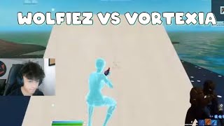 Wolfiez vs Vortexia  1v1 Buildfight Fortnite Creative [upl. by Atlas]