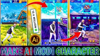 Free Fire Modi Ji Wali Video Kaise Banaye 😱😱  How to edit modi character in Free Fire Video 2024 [upl. by Melena305]