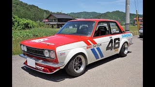 1970 BRE DATSUN 510  ブルーバード 510 エンスーの杜 [upl. by Aseeram]