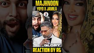 Majnoon Visualizer Yo Yo Honey Singh  Jamila El Badaoui  GLORY  REACTION BY RG reactionbyrg [upl. by Lohman]