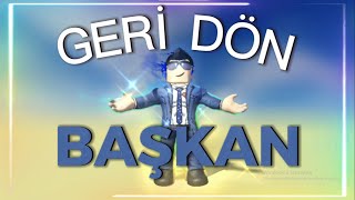 GERİ DÖN GELDİ BAŞKAN GeldiBaskan [upl. by Ahsiniuq264]