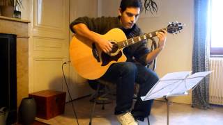 quotSuzannequot Leonard Cohen cover guitar picking SoyMartino [upl. by Brandais]