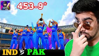 RECORD INDIA 4539 Vs PAKISTAN T20 WORLD CUP 2024 WCC3 [upl. by Debera]