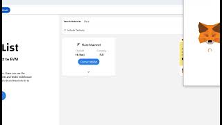 How To Connect Metamask To The Flare Network [upl. by Publia]