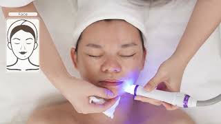 How hydra facial machine work for skin glowing glowingskin glowingskincare hydrafacial facecare [upl. by Chane]