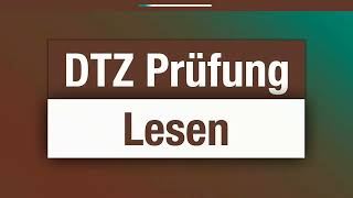 DTZ Prüfung Lesengast Lesen B1 PrüfungJuni 2023 I German Test For immigrantengasttelcb1 [upl. by Legyn]