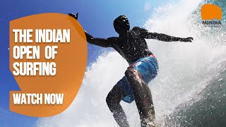 Indian Open of Surfing  Karnataka Surfing Festival [upl. by Tseng]