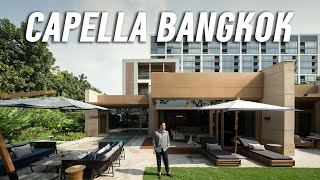 พาชมวิลล่าริมน้ำคืนละ 400000 บาท ของโรงแรม Capella Bangkok [upl. by Gonick910]